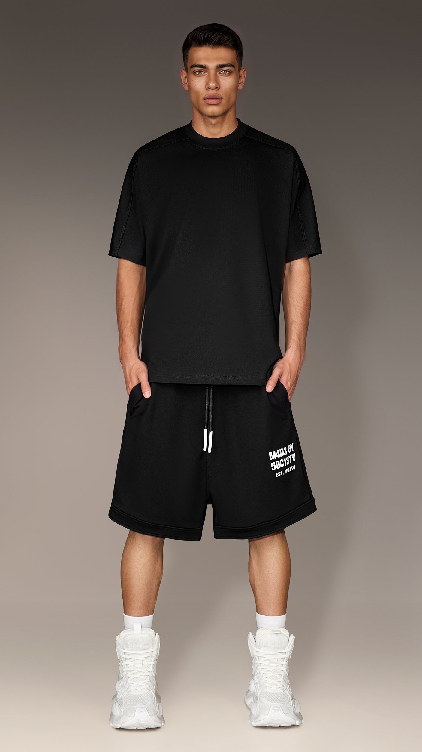 TEK-SHAPE Bermuda Shorts - B17474