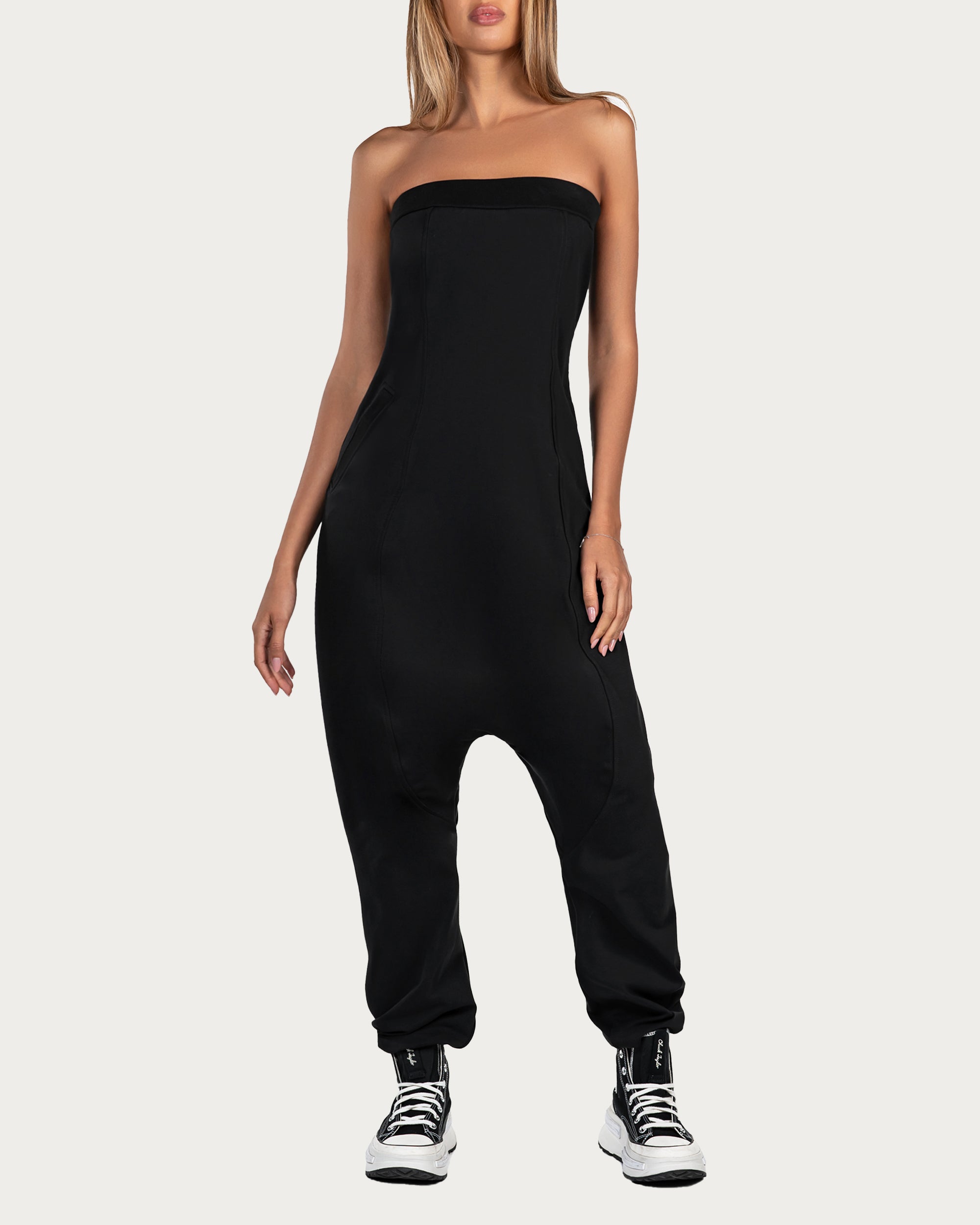 Overalls Women DROP JOGGER JUMPSUIT S25473 The urban collection