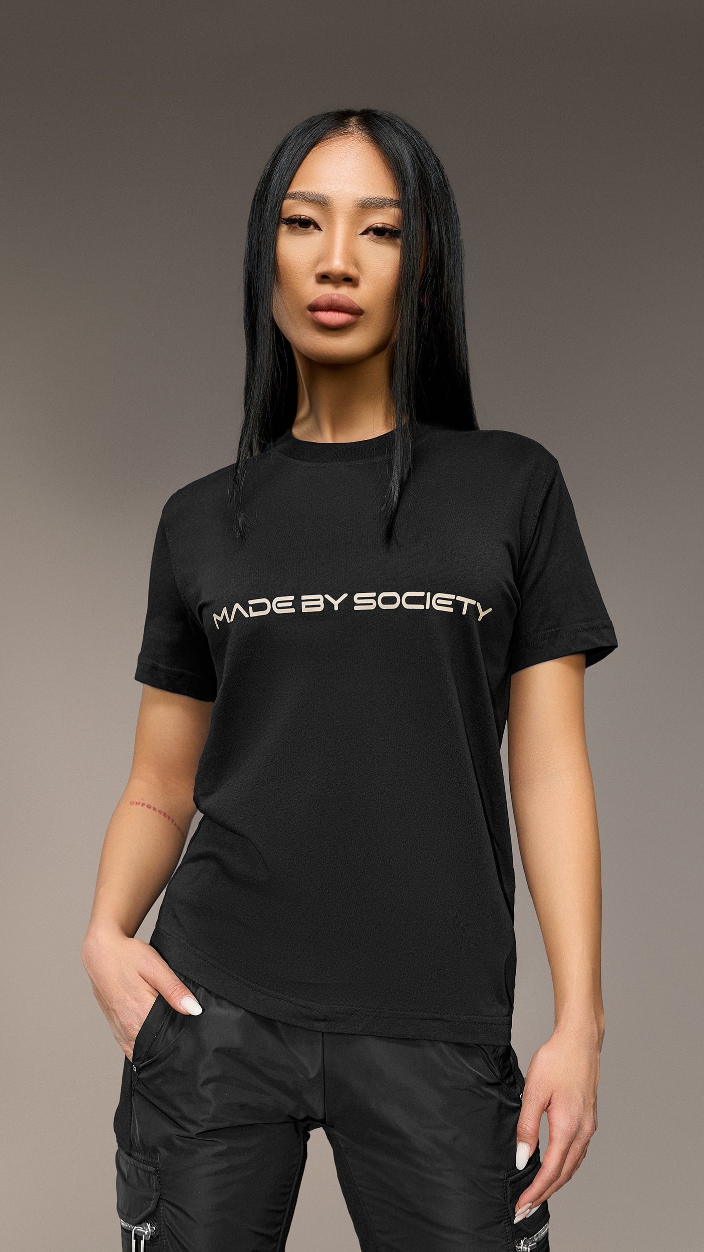 Casual T-Shirt Made By Society - T25916