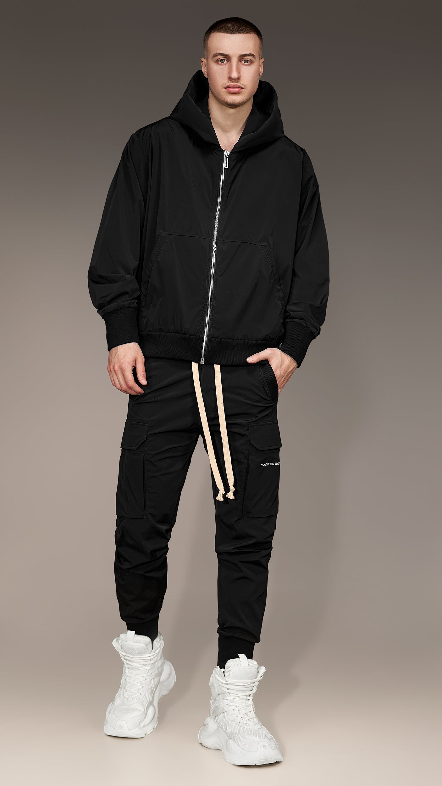 Pure Noir Hoodie - H17084