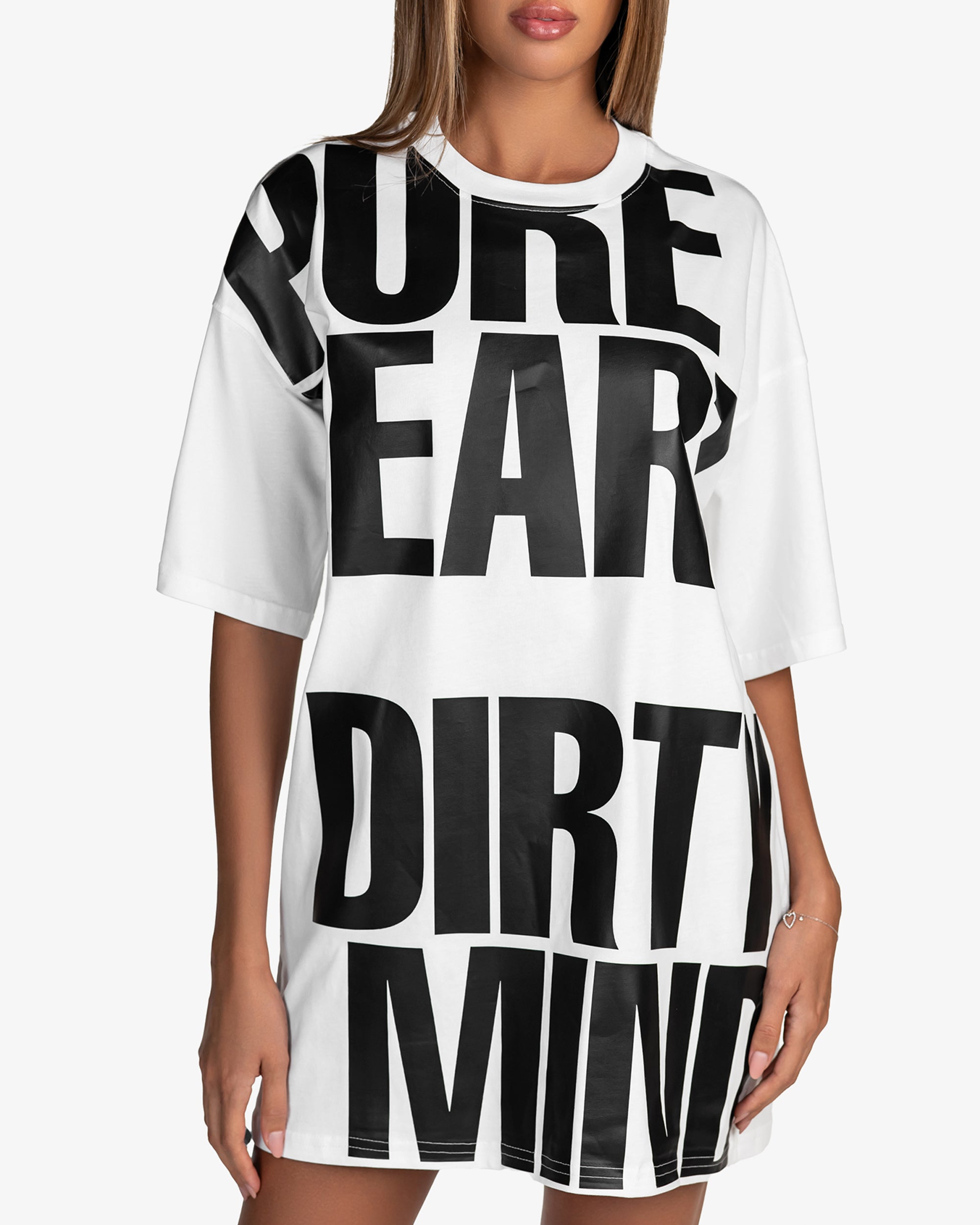 PURE HEART DIRTY MIND T-SHIRT - T25480