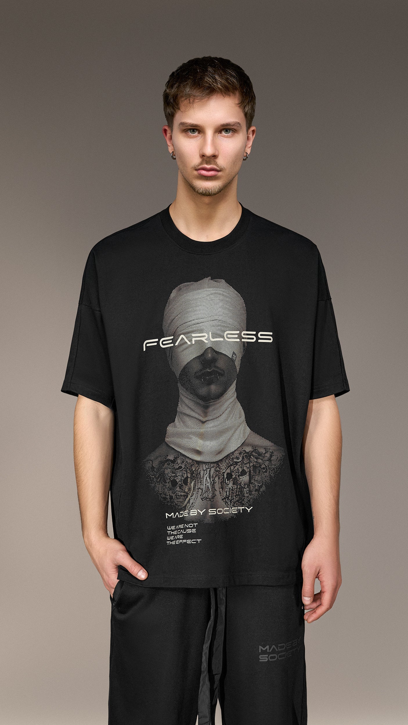 "Fearless" T-Shirt Made by Society - T15778