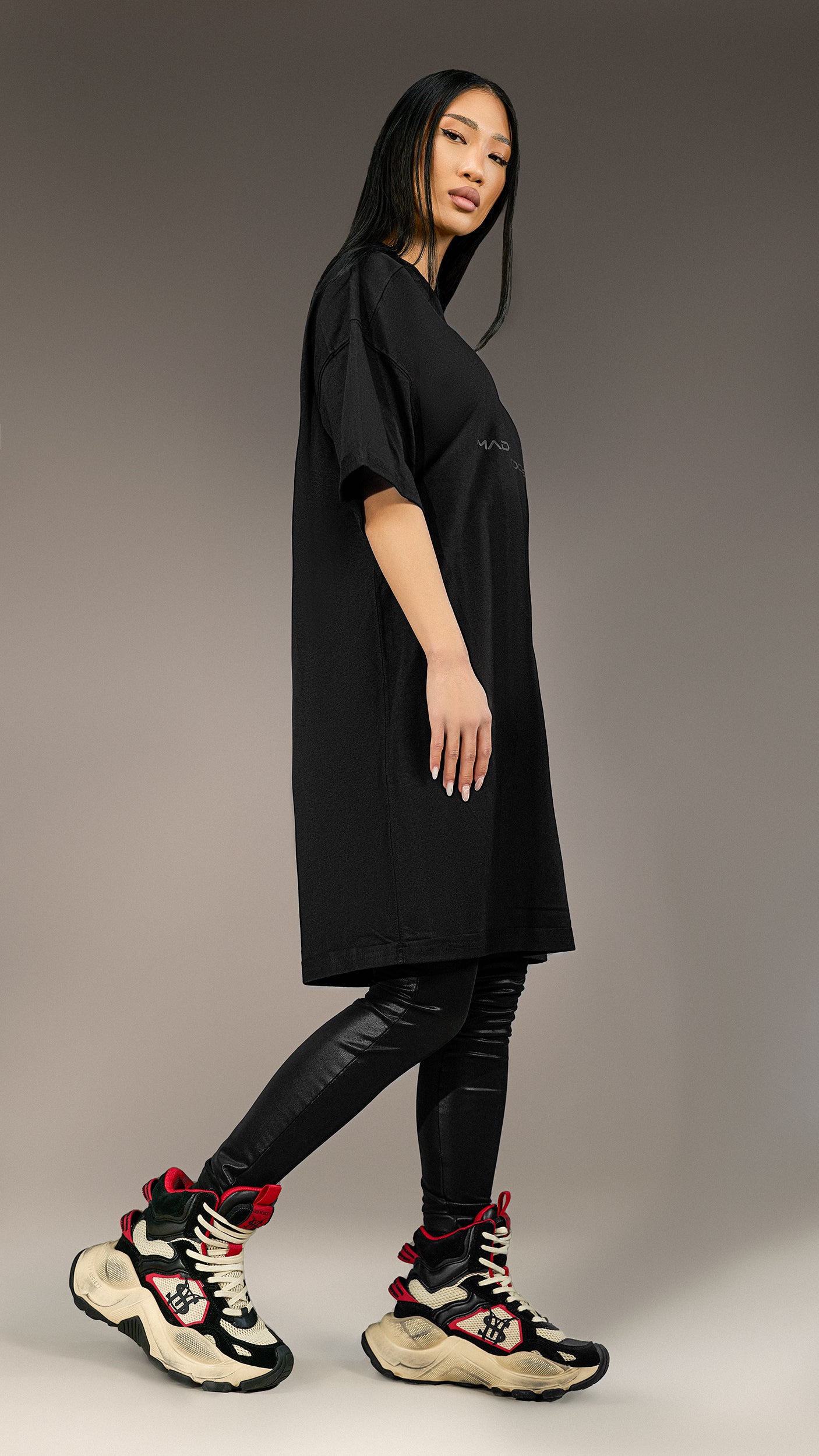 Made by society oversized T-Dress - D22116