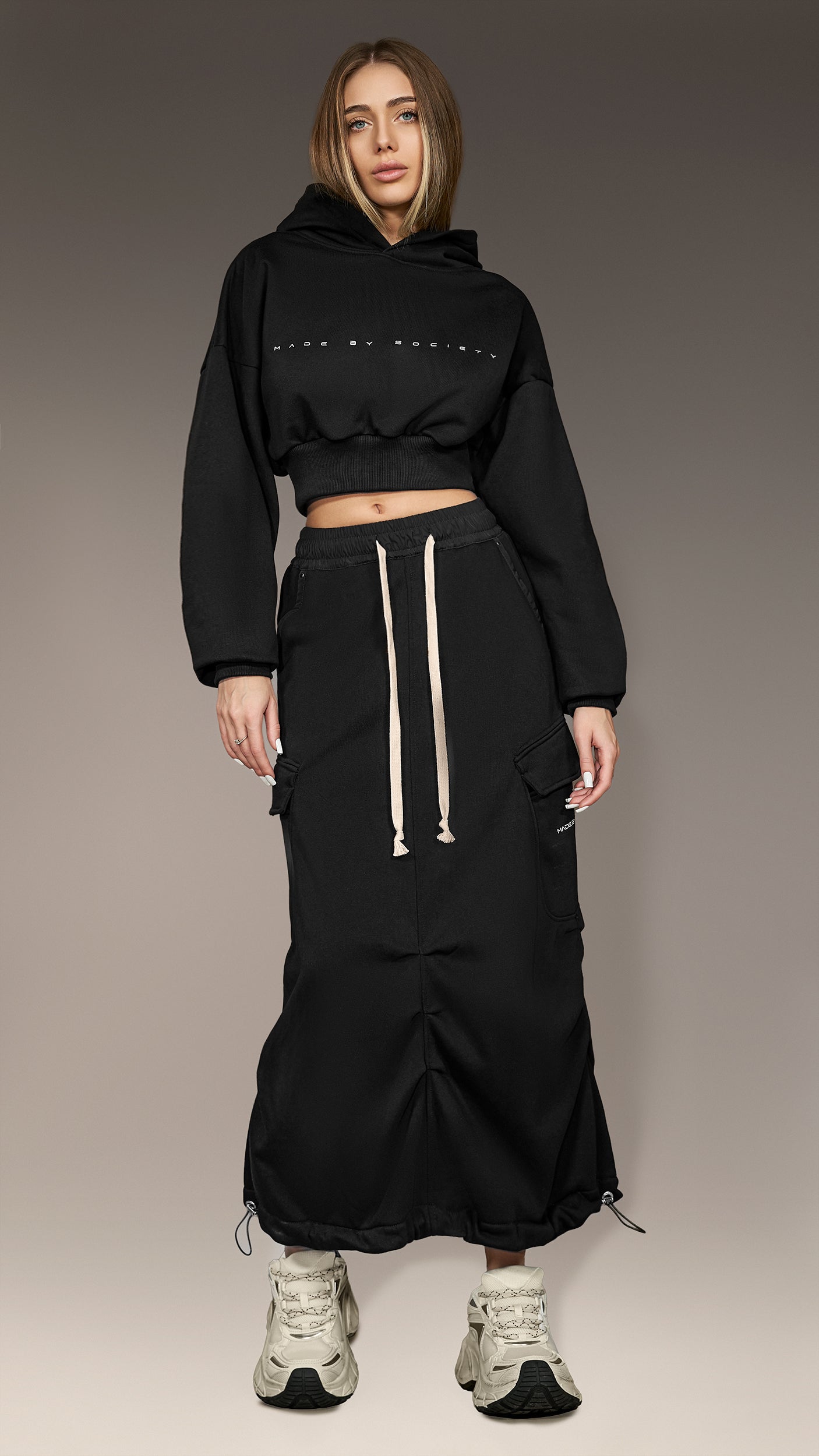 Crop Hoodie - H26595