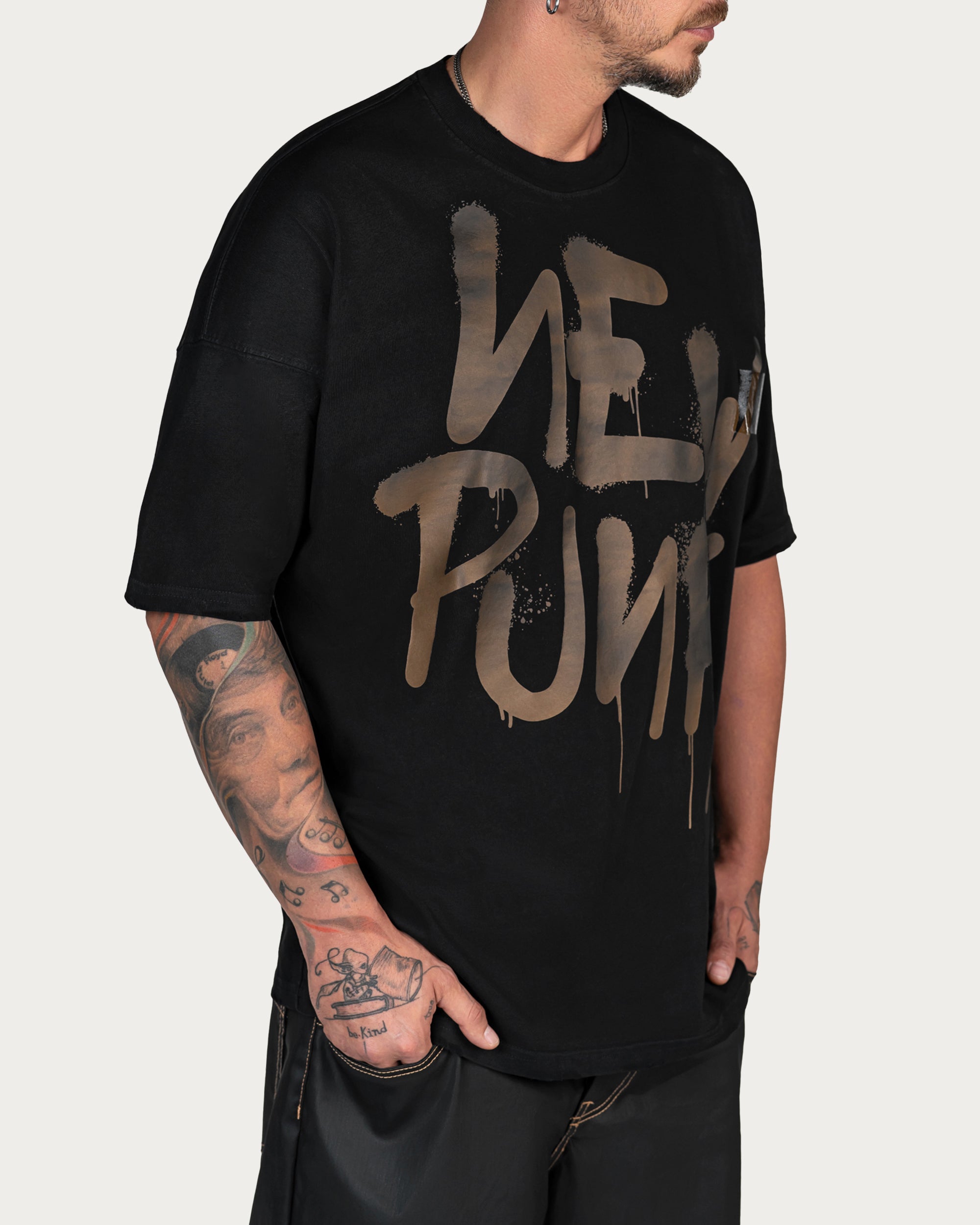 NEW PUNK T-SHIRT - T15037