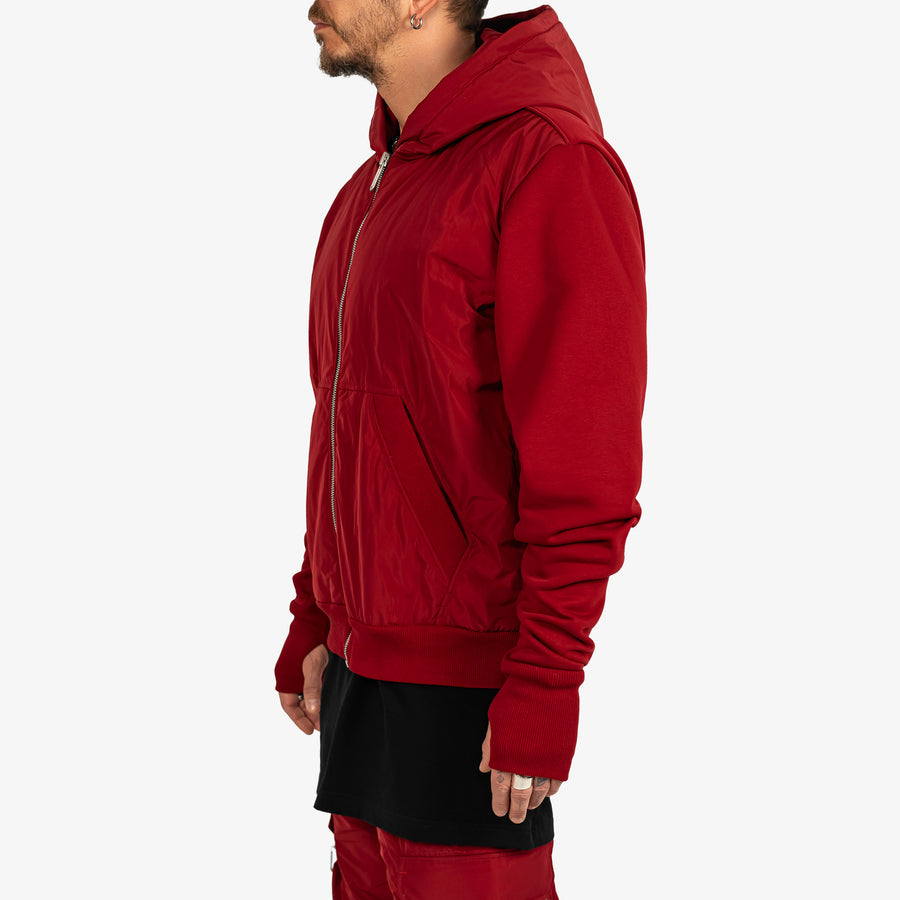 HOODIE FLEECE WITH POLYESTER H15032