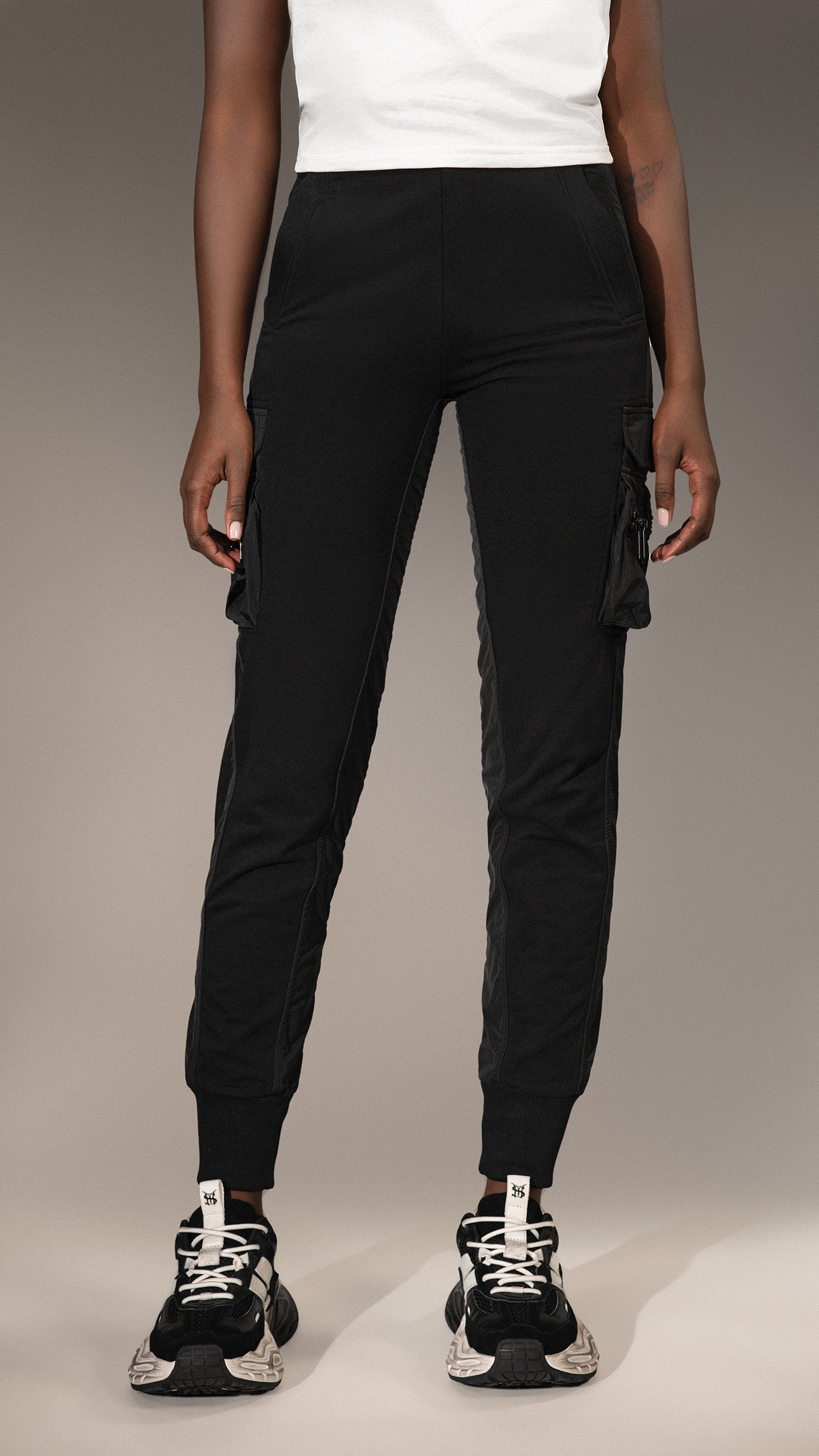 TROUSERS KNITWEAR WITH POLYESTER P25435