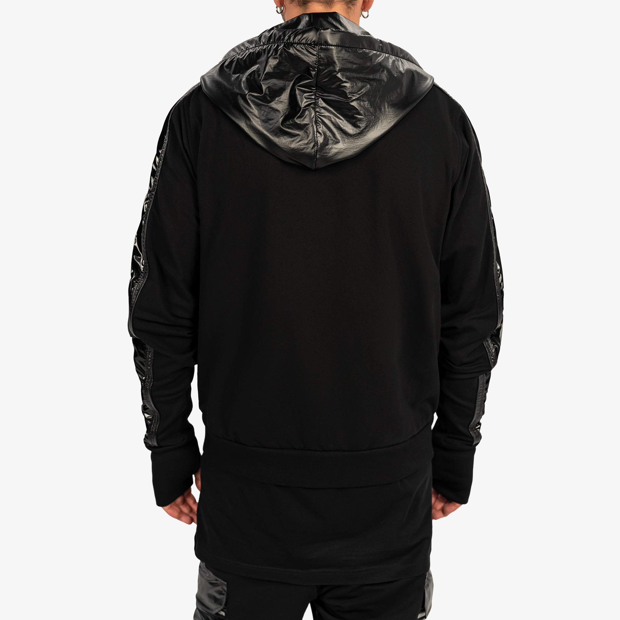 Liquid zipper hoodie - H15139