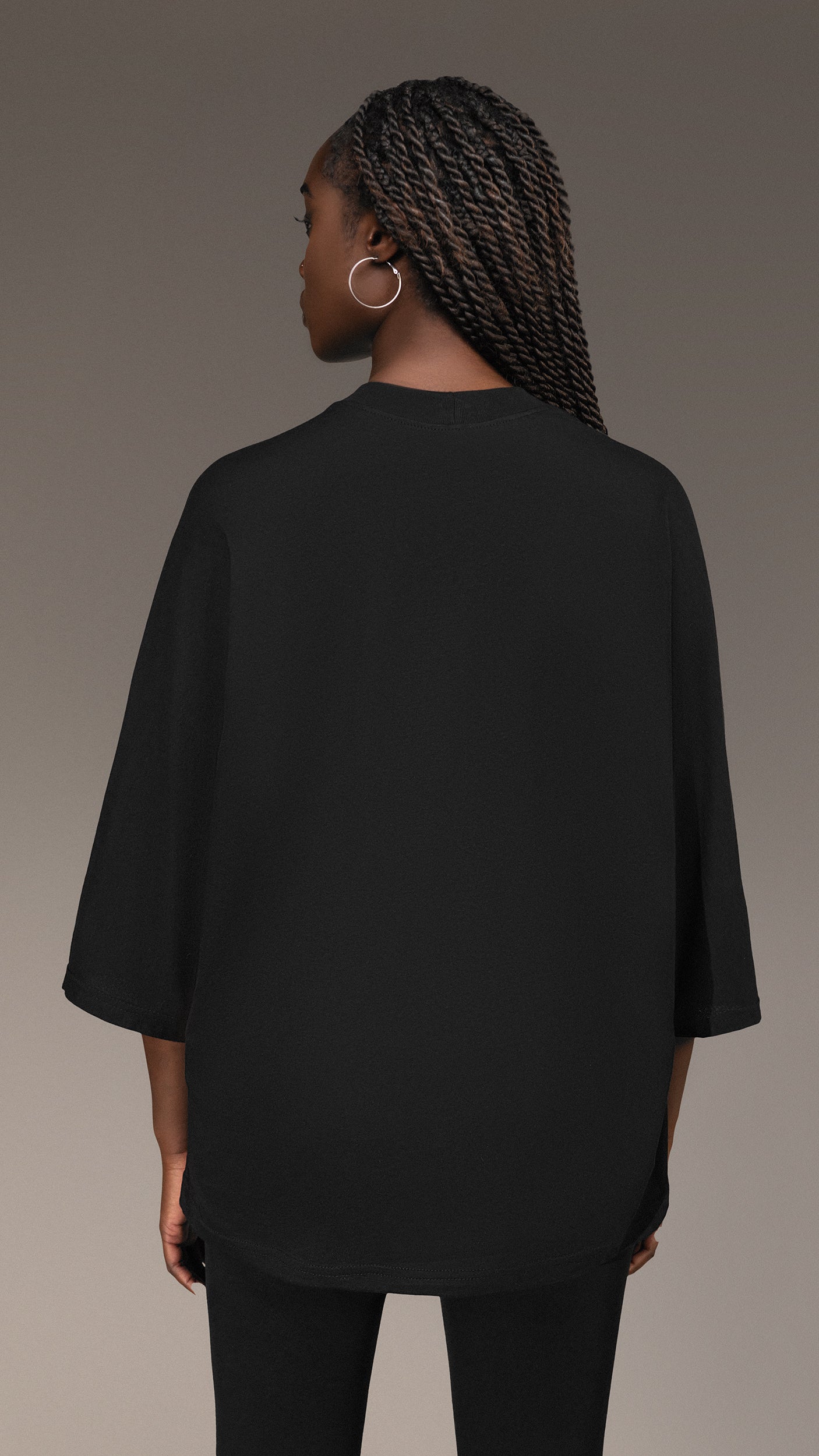 Oversized T-shirt Made By Society - T25673