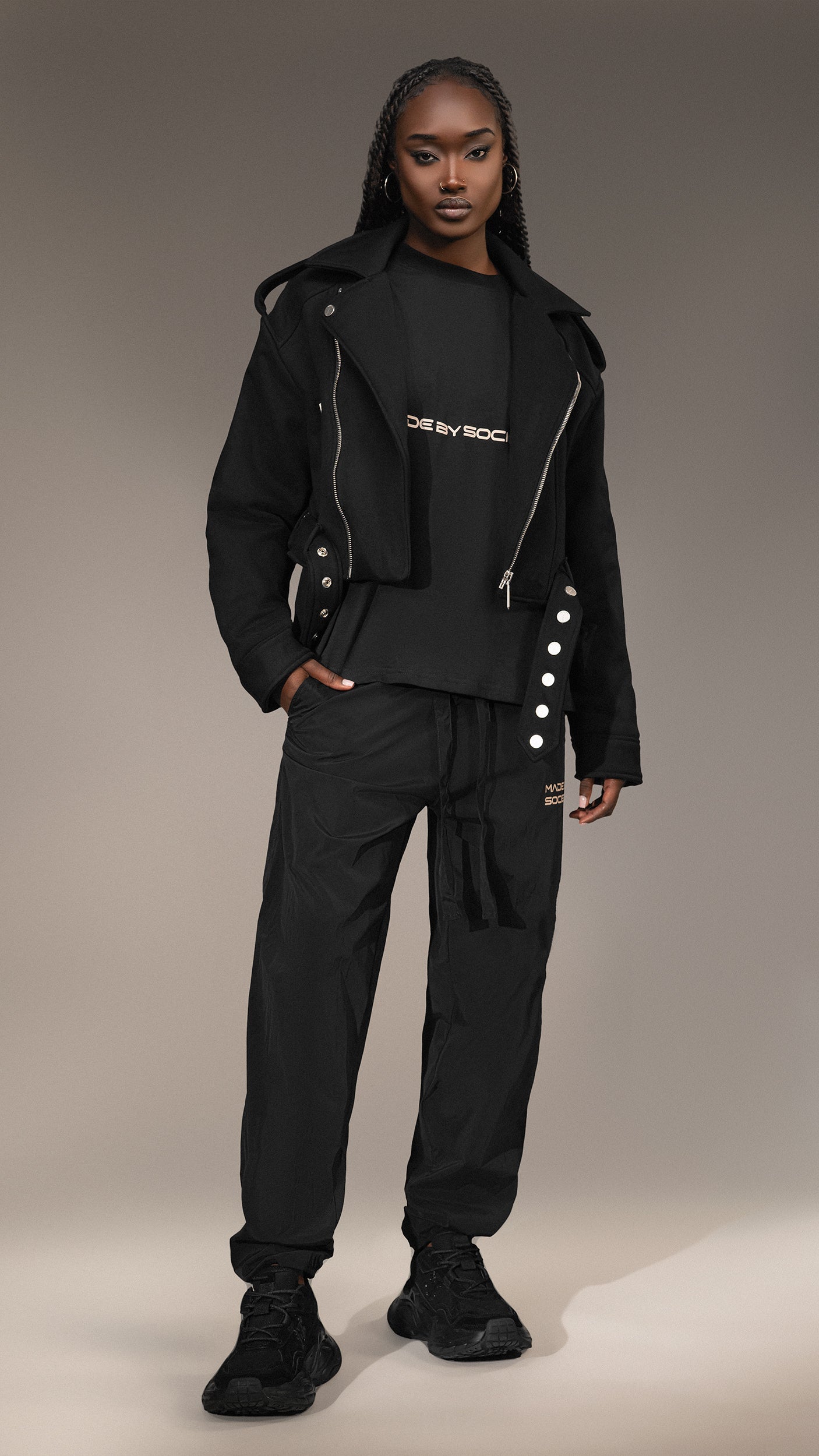 Oversized T-Shirt Made By Society - T25658