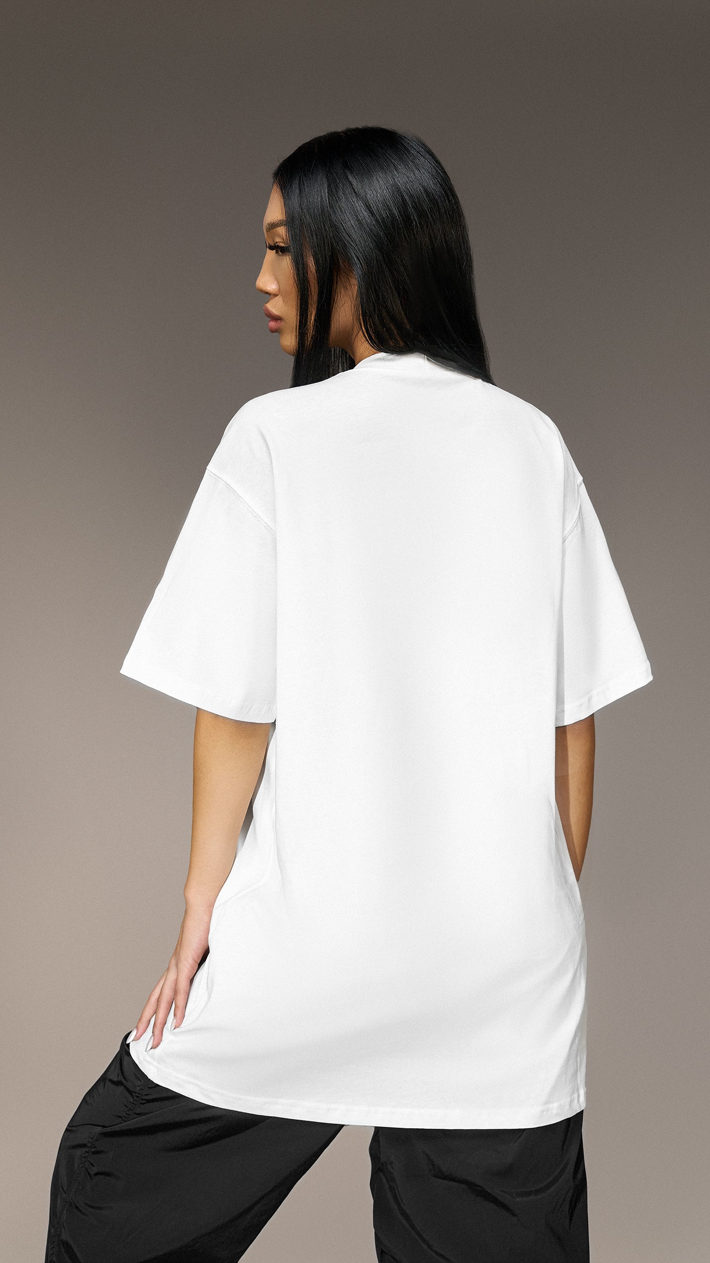 Oversized "Made by Society" T-Shirt - T25845