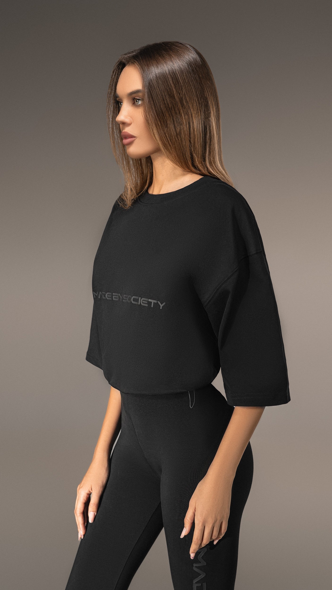 Oversized T-shirt Made by Society - T25660