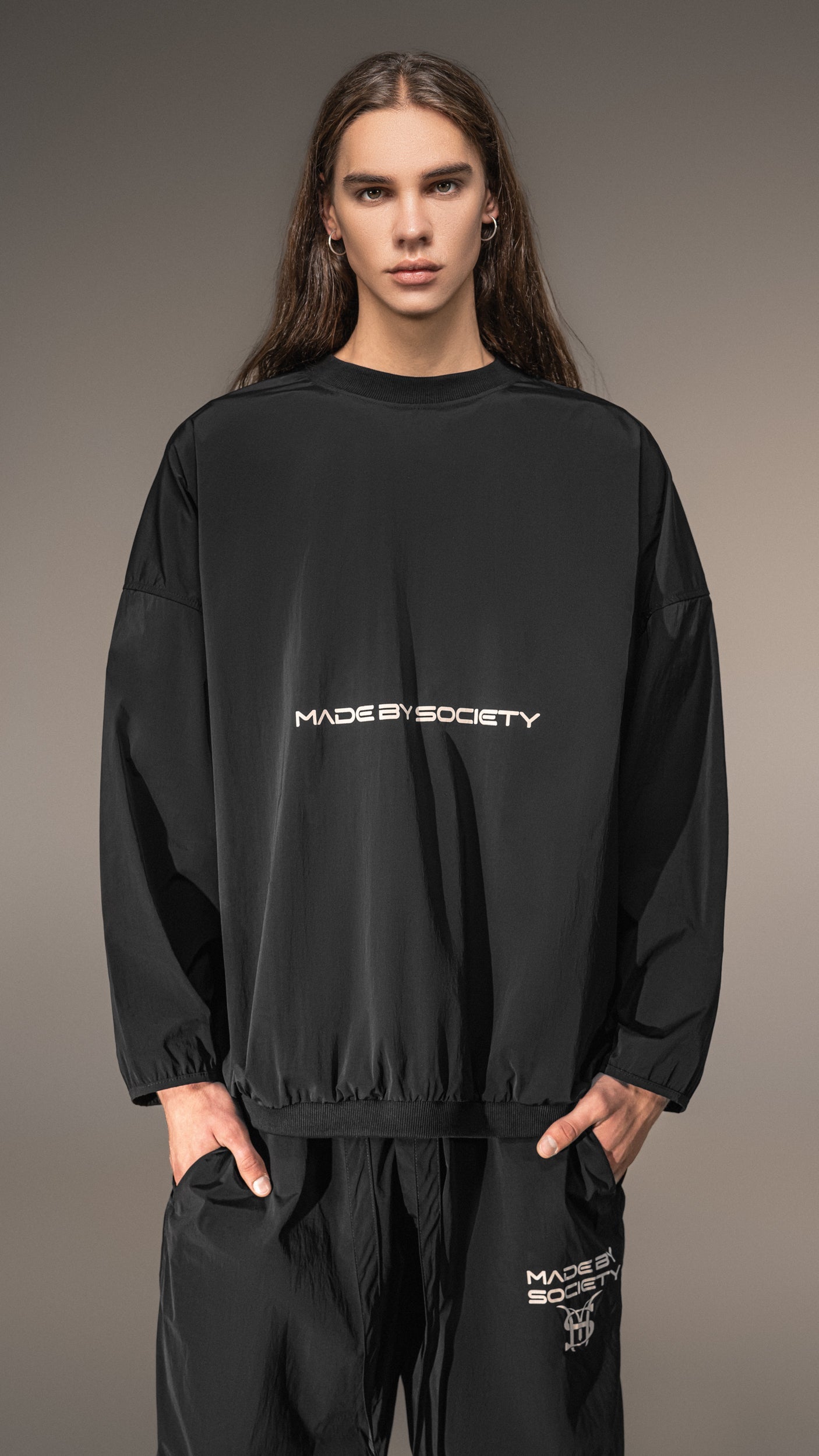 Hoodie "Made by Society" – Casual Comfort - H15720