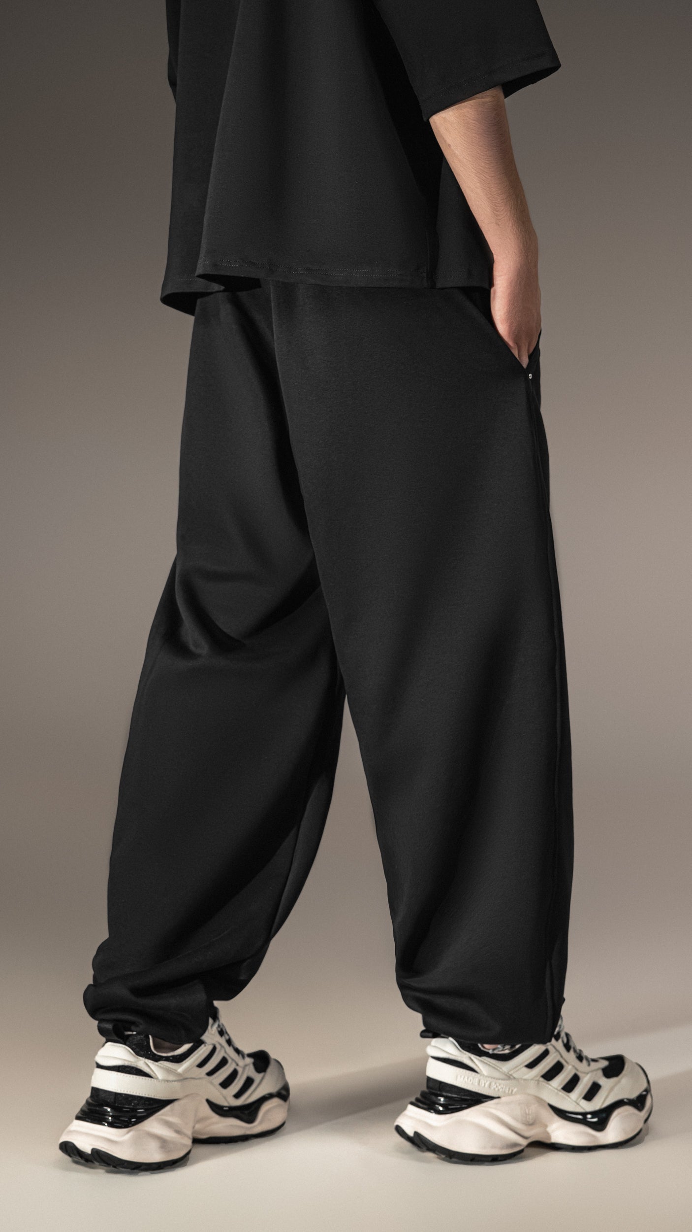 Pants "Made by Society" with Drawstring Nylon - P15729