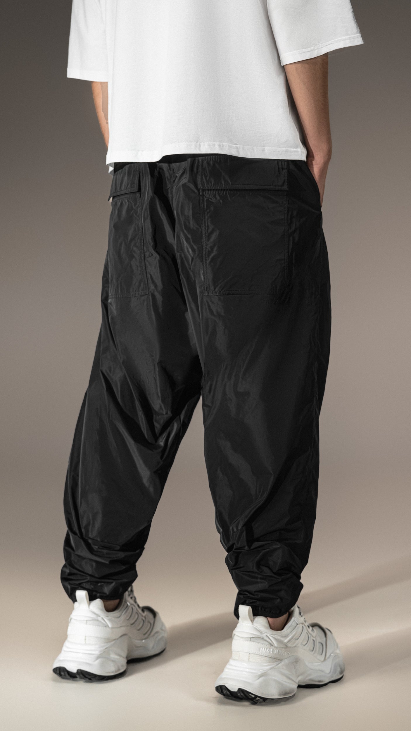 Shiny Polyester Pants "Made by Society" – P15722