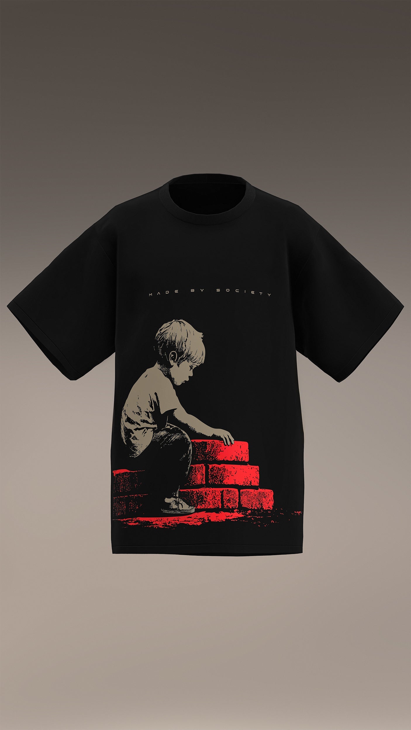 KIDS 'AMBITION' T-SHIRT - T37003