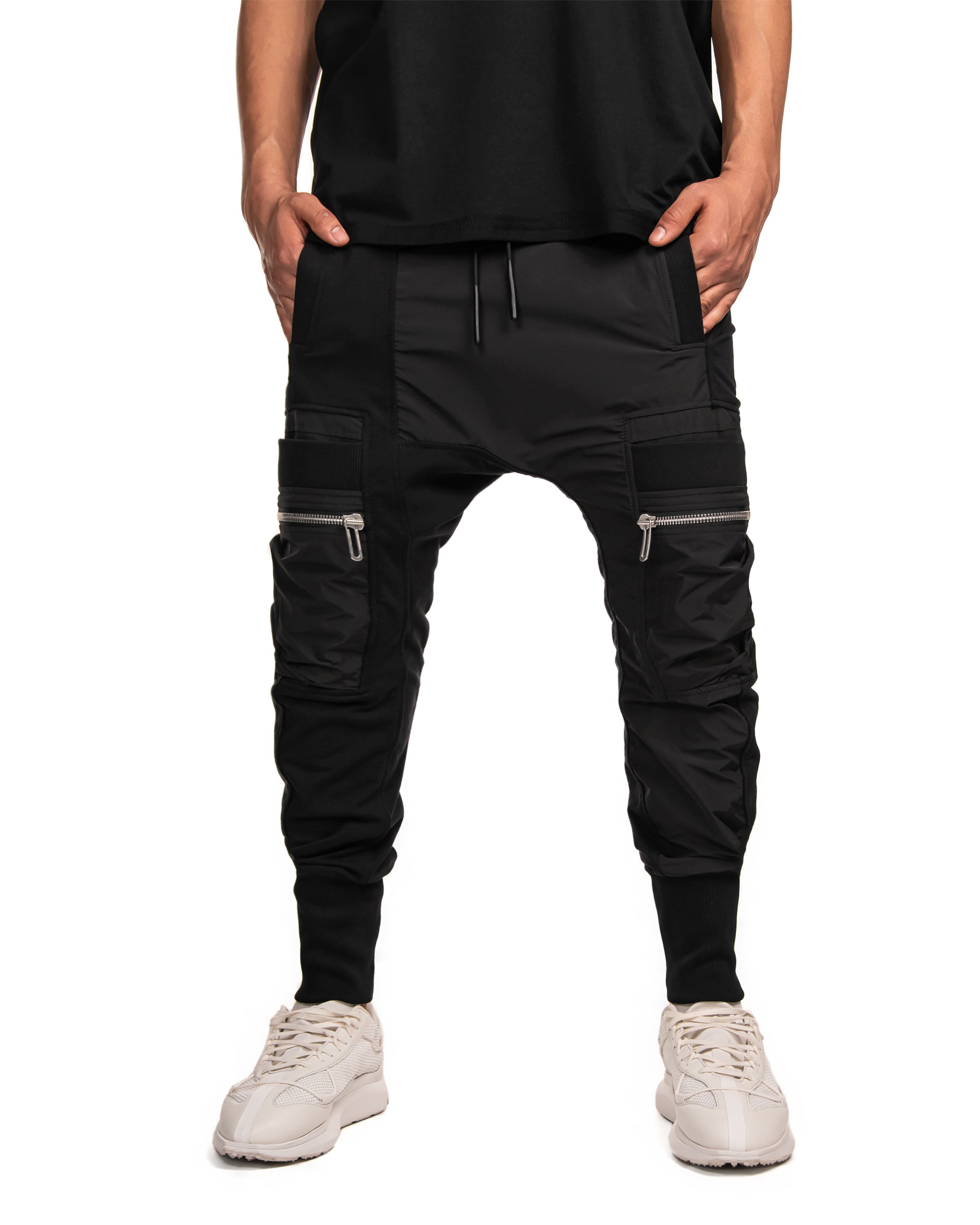 Zip jogger pants - P13272