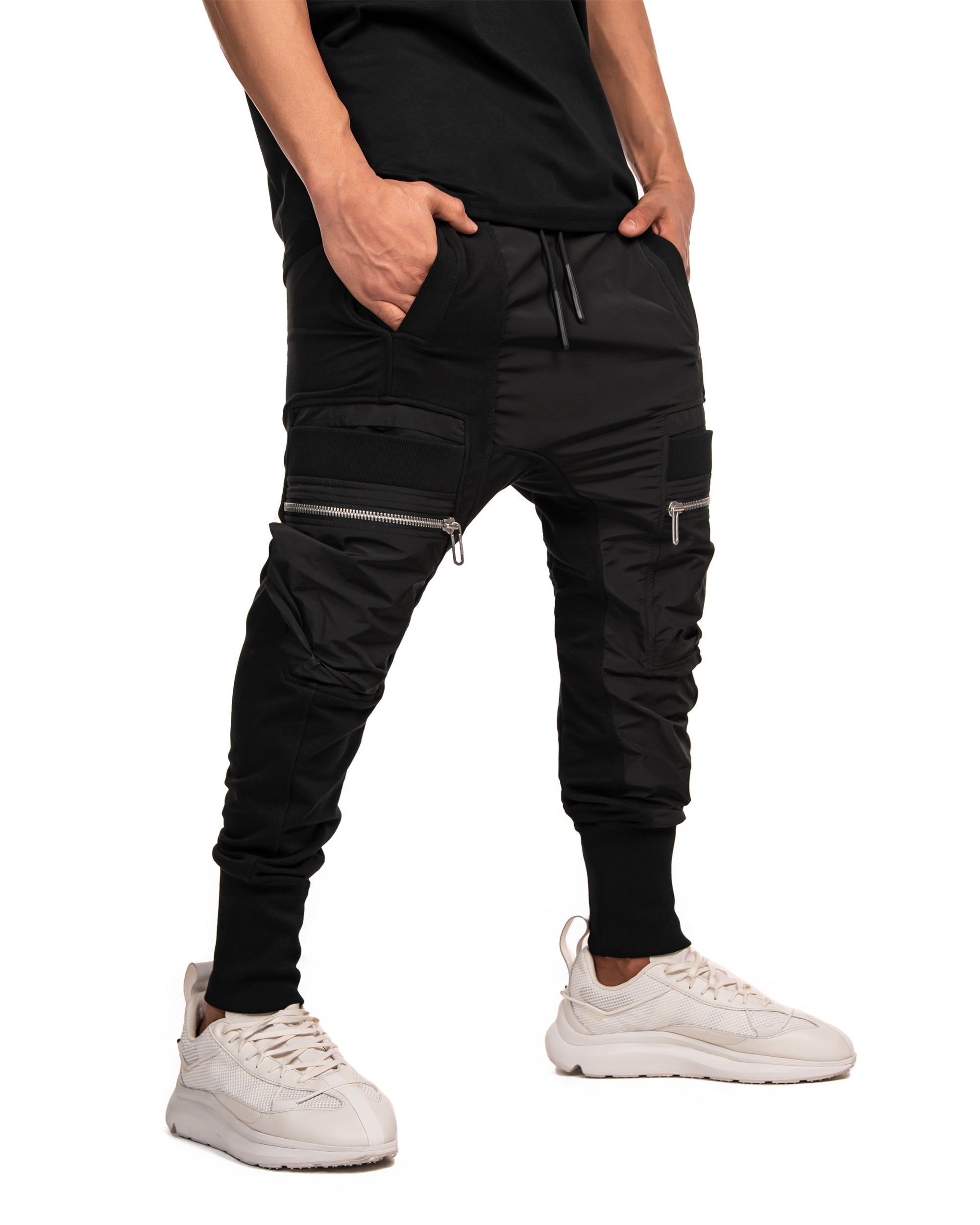 Zip jogger pants - P13272