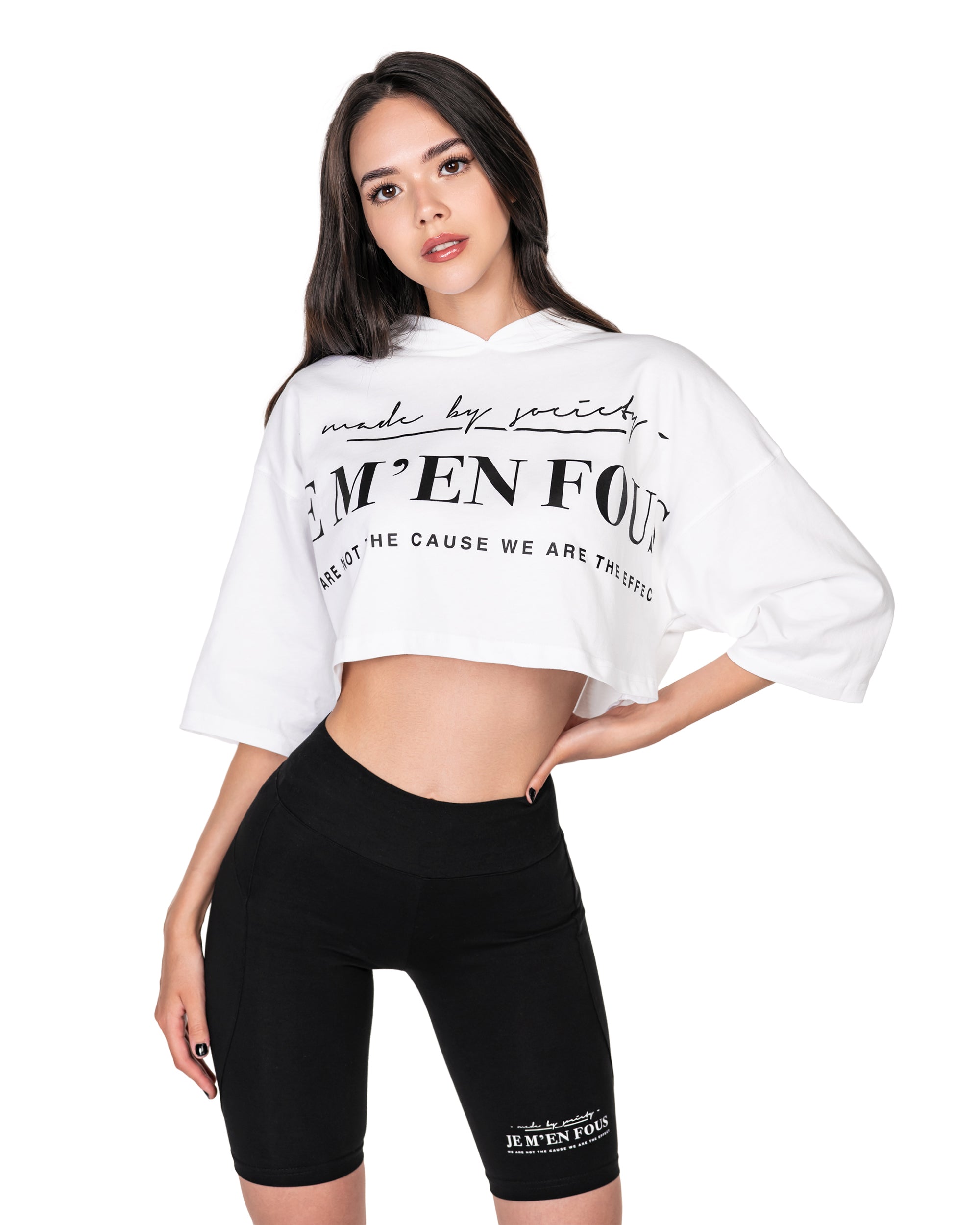 Oversized crop t-shirt - T23599