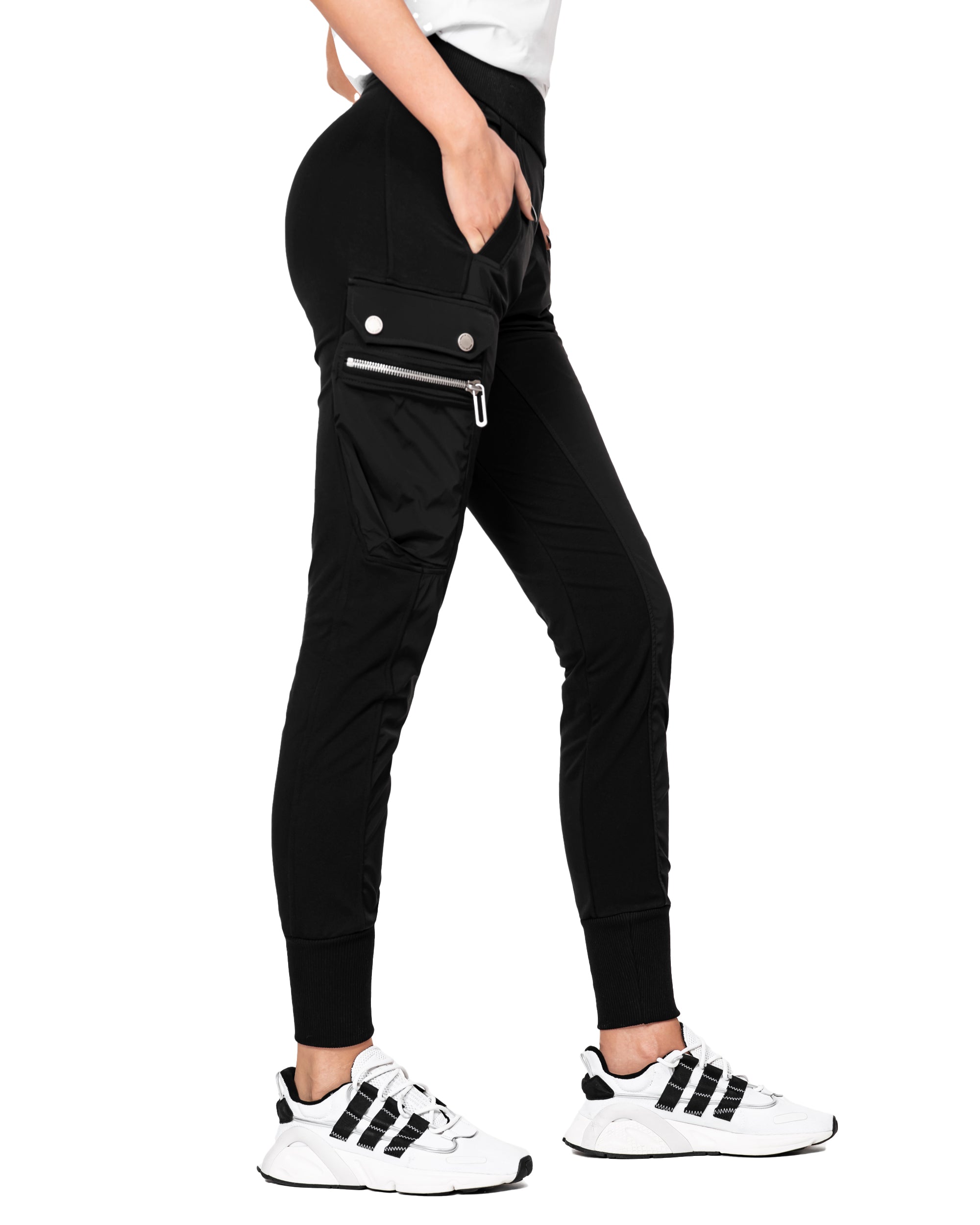 Stud double cargo pants - P23542