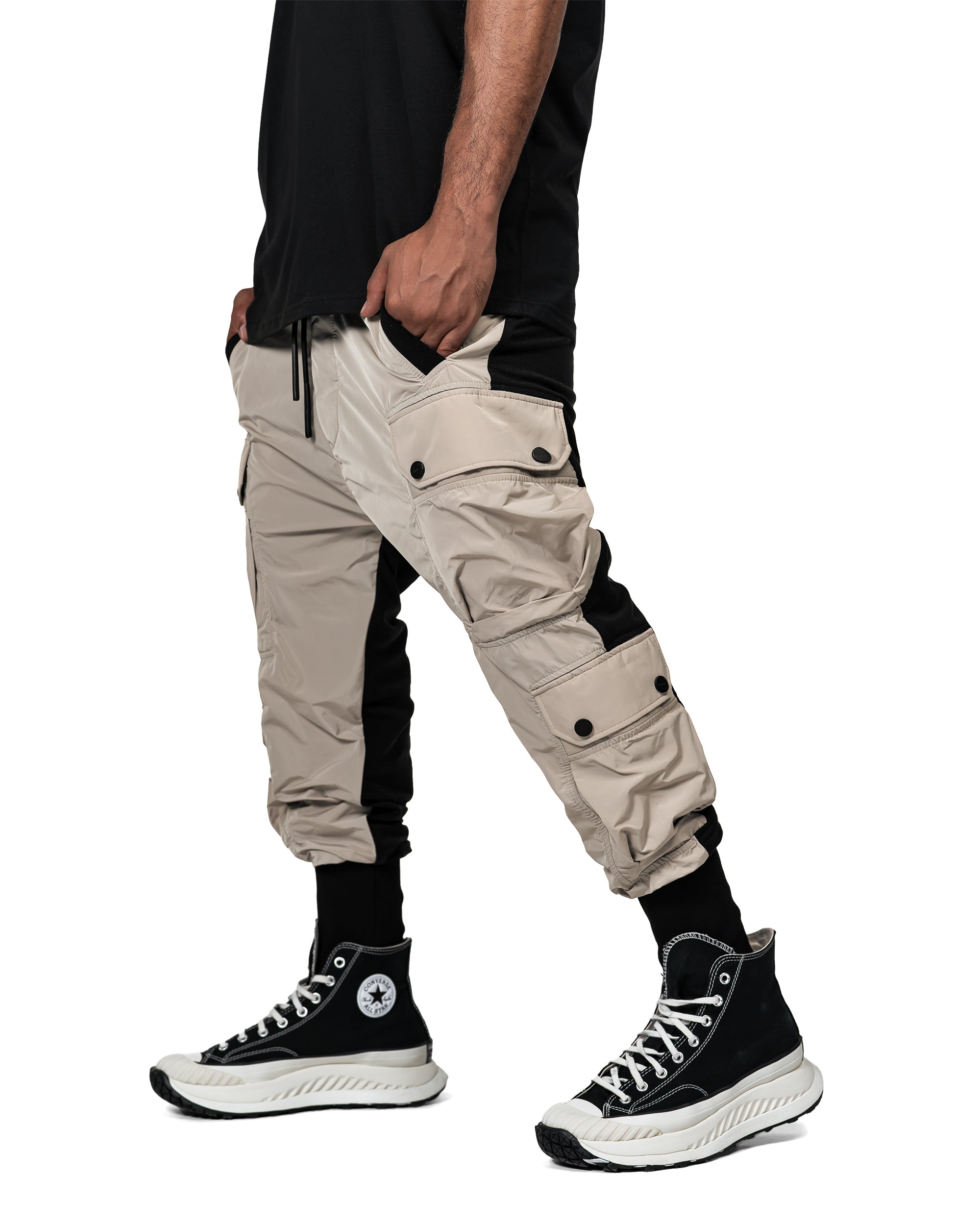 Double cargo pants - P14676