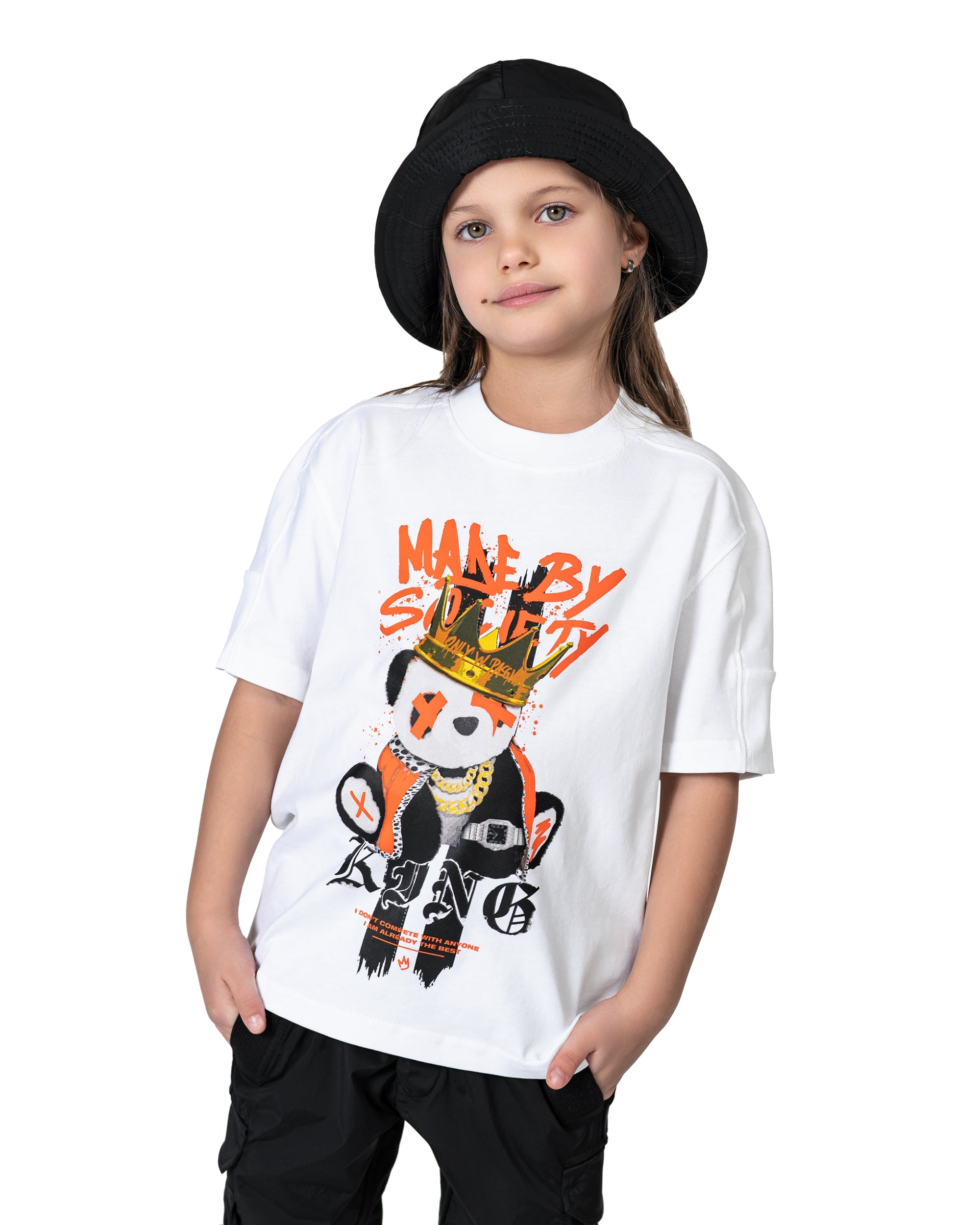 King bear t-shirt - T34220