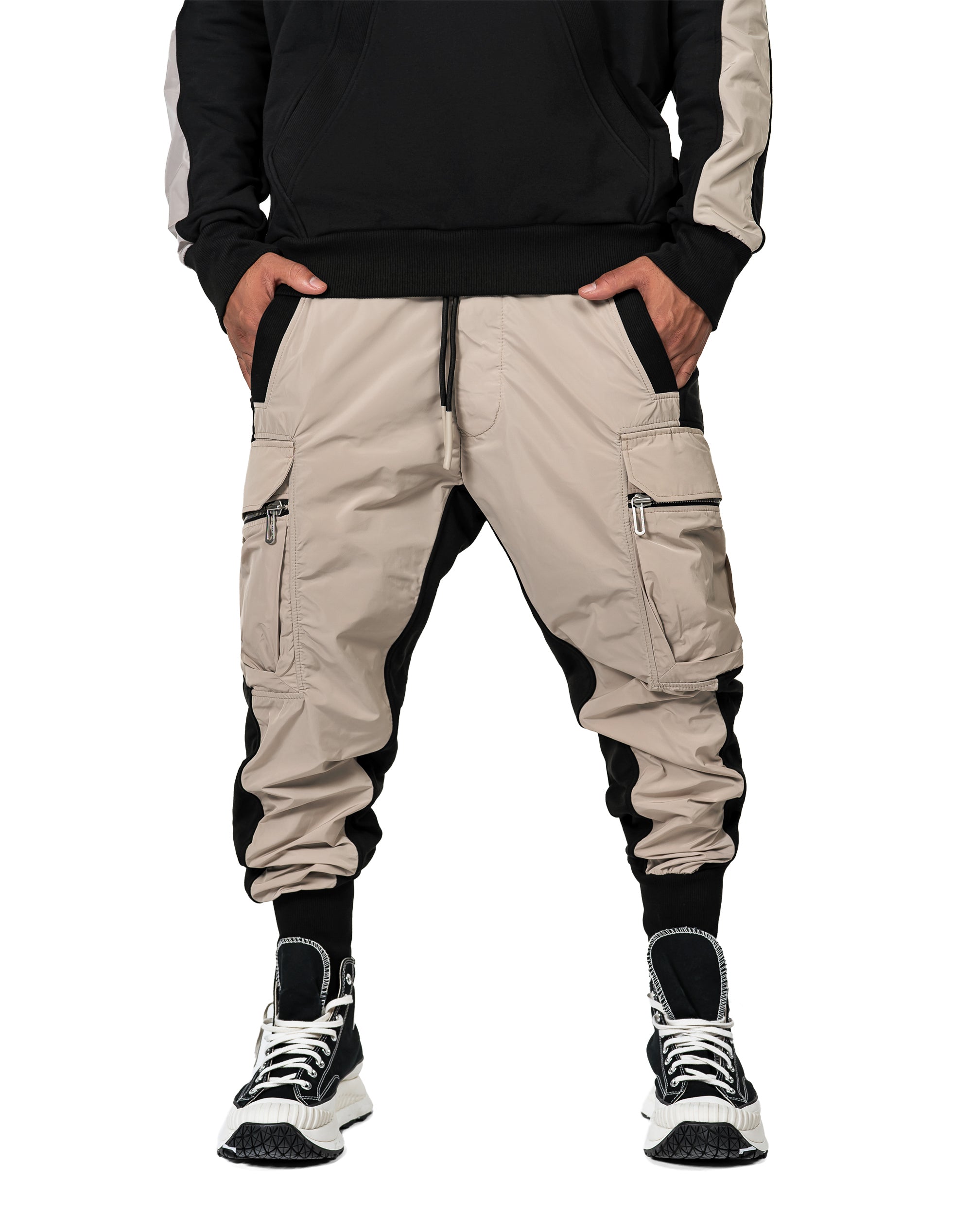 Double cargo pants - P14250