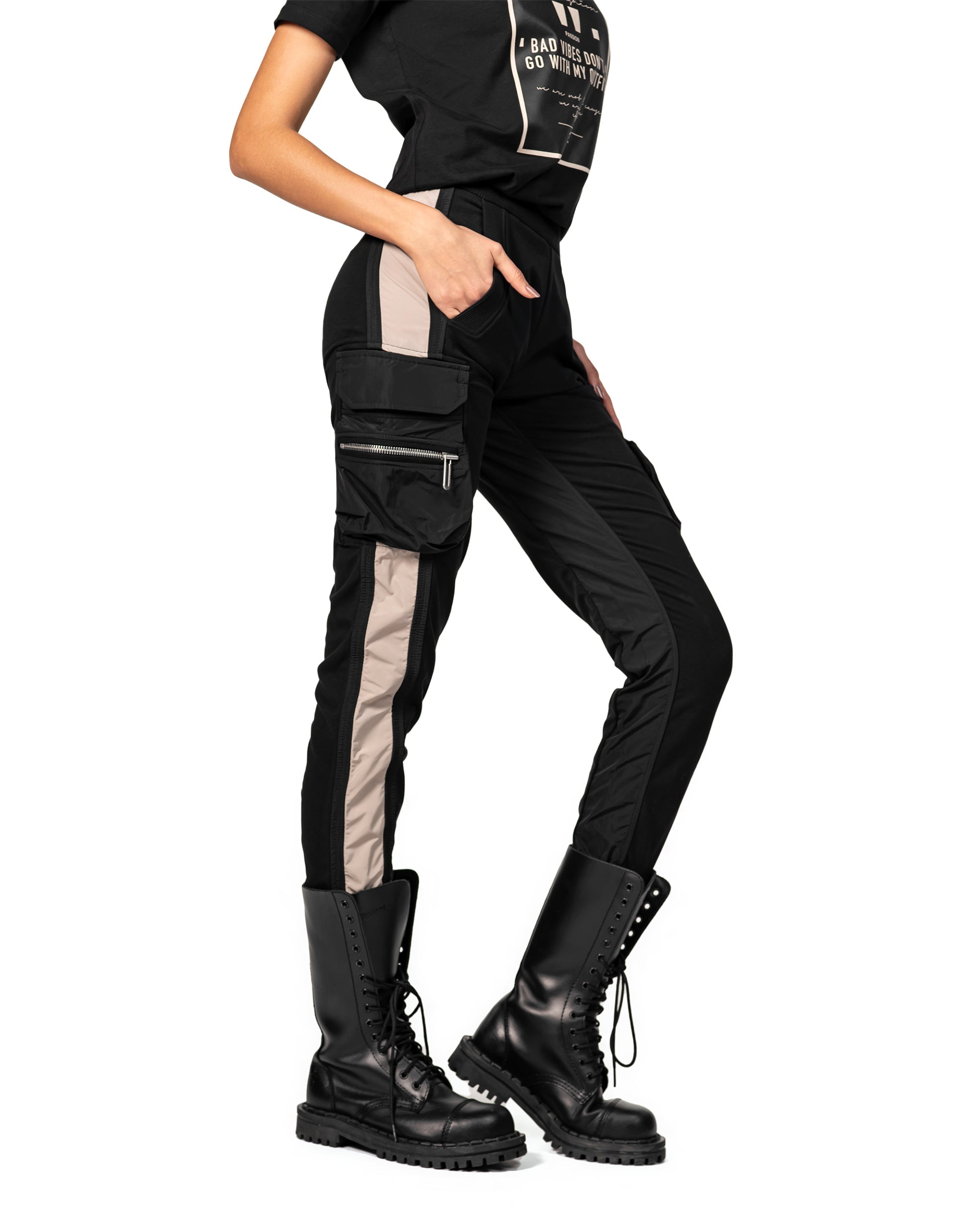 Band cargo pants - P23543