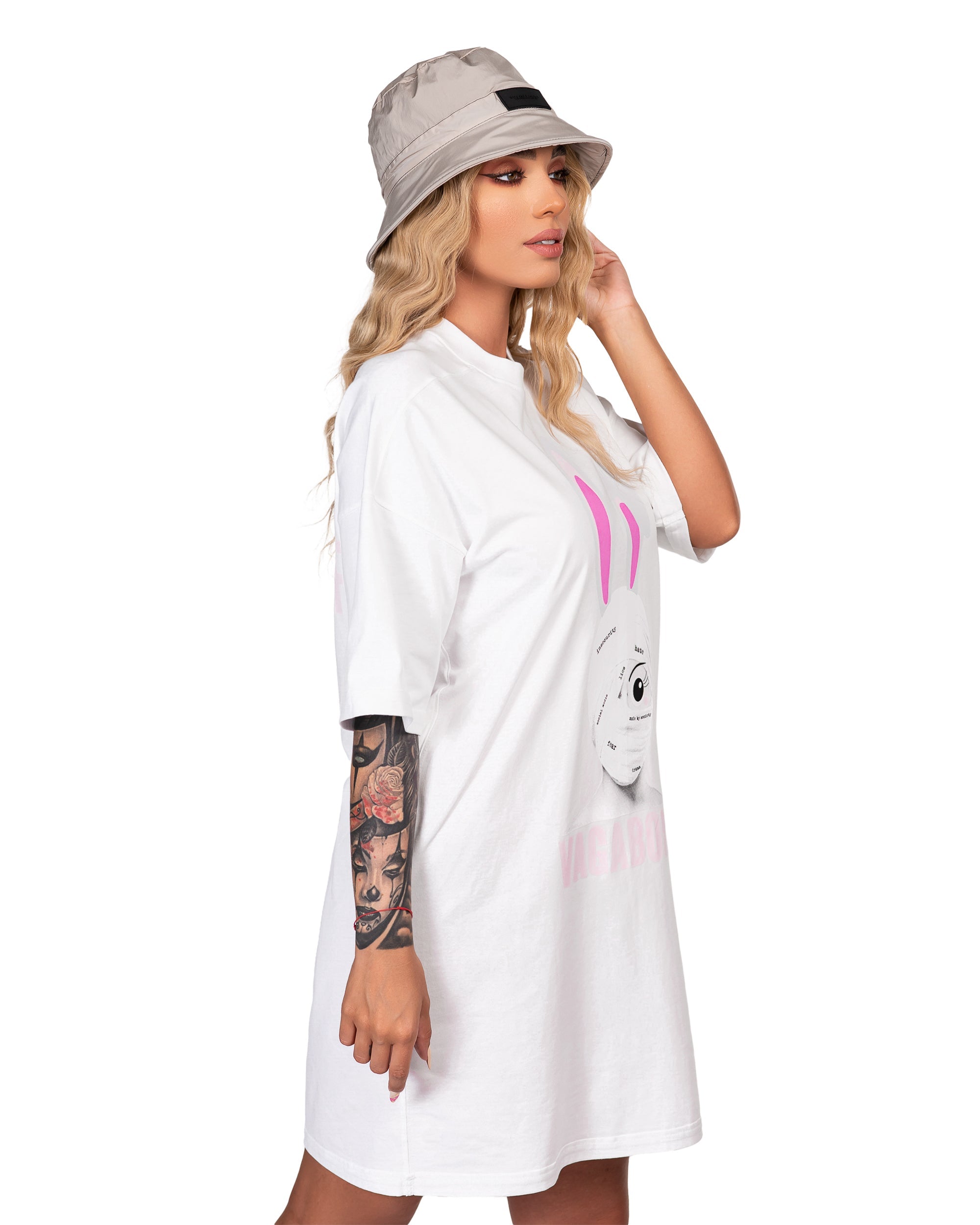 BE BUNNY T-DRESS - D23724