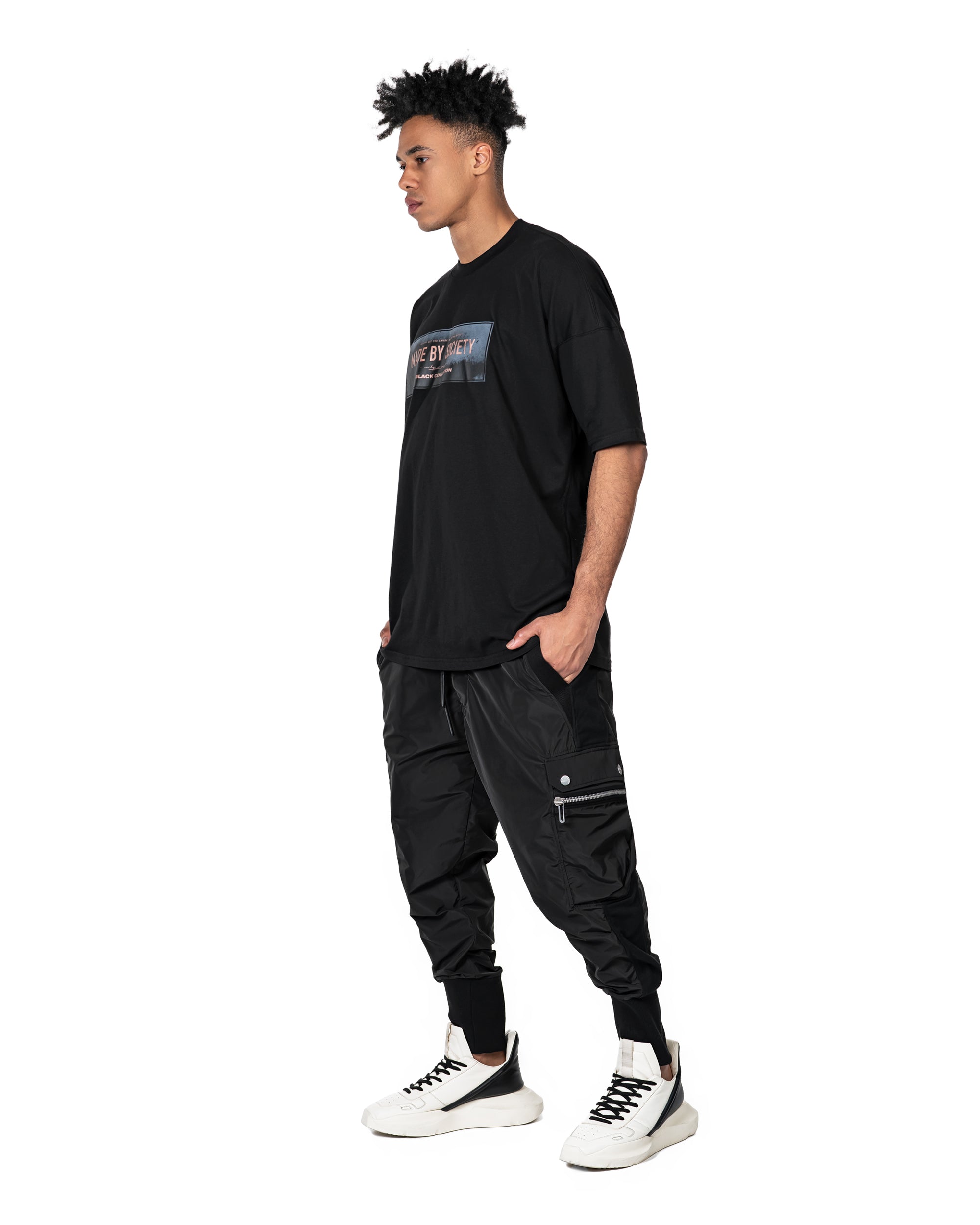 Double cargo pants - P14291