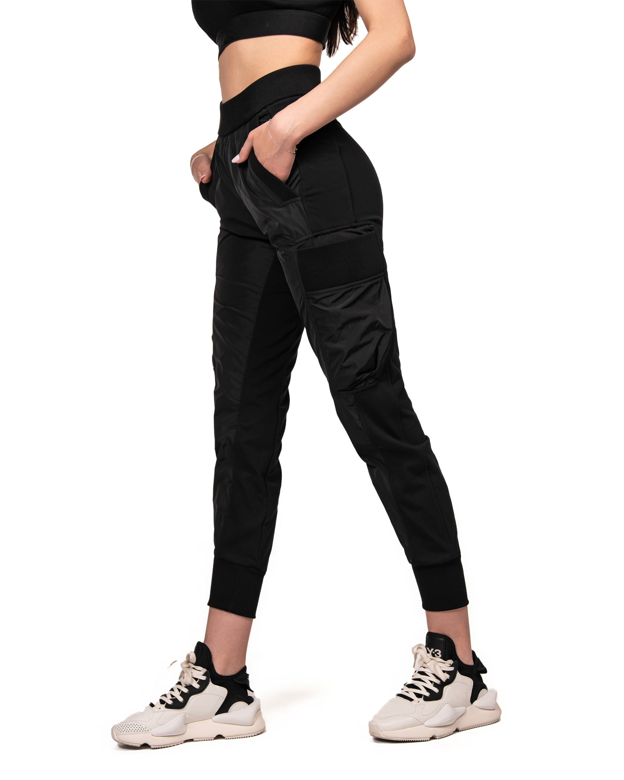 Hem jogger pants - P23429