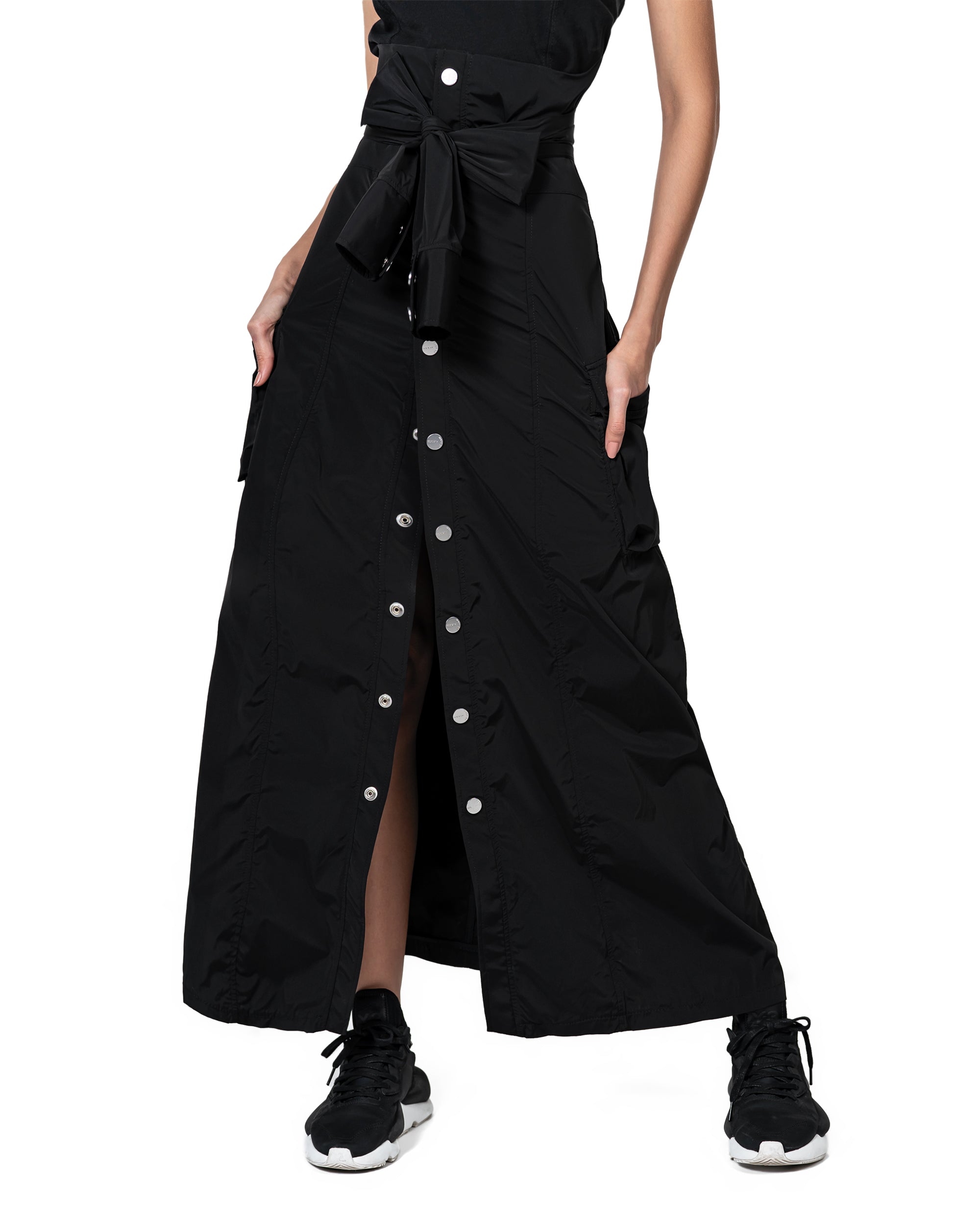 Stud long skirt - F24233